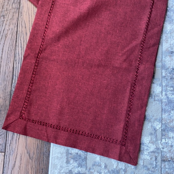 Hemstitched Table Runner 108” - Picture 2 of 3